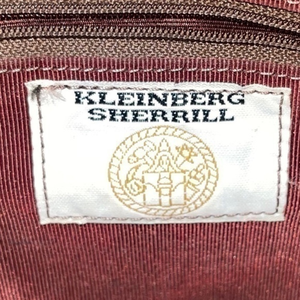 Vintage Kleinberg Sherrill Leather Tote - Brown - Picture 6 of 8